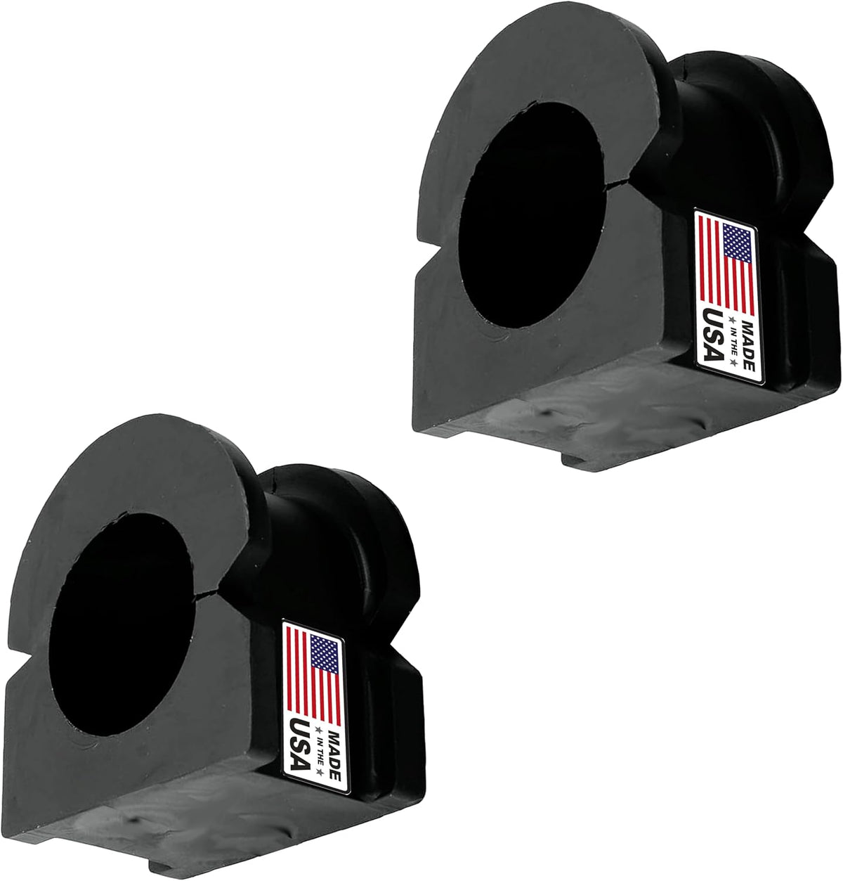 4PC Front Sway Bar Stabilizer Bracket/Bushing Kit FITS Escalade, Avalanche, Sierra Silverado 1500 2500 3500, Suburban, Tahoe, Yukon, H2, 2007-2020, Bushings Made In USA - 36 MM Bar - 928-564 K200222
