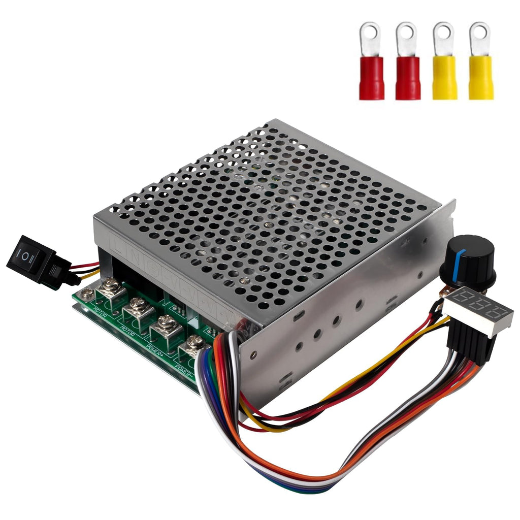 MAKERELE 60A Adjustable Digital Display PWM DC Motor Speed Controller