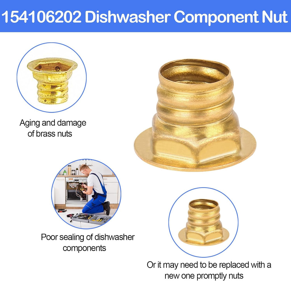 154106202 Dishwasher Heating Element Nut for Frigidaire Electrolux