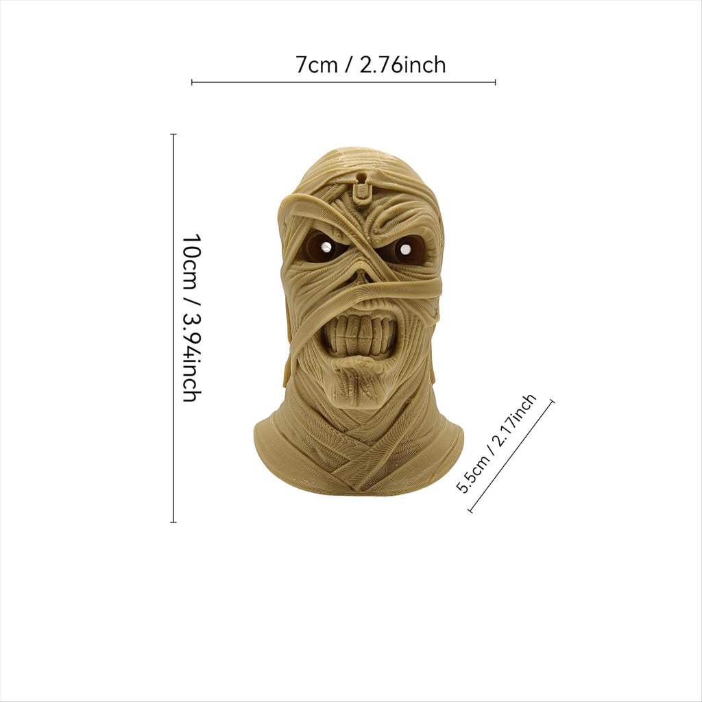 Mummy Dart Holder Display Stand, Novelty Wall Mount Organizer Rack for 6 Steel Tip Darts, Sturdy Storage Brackets