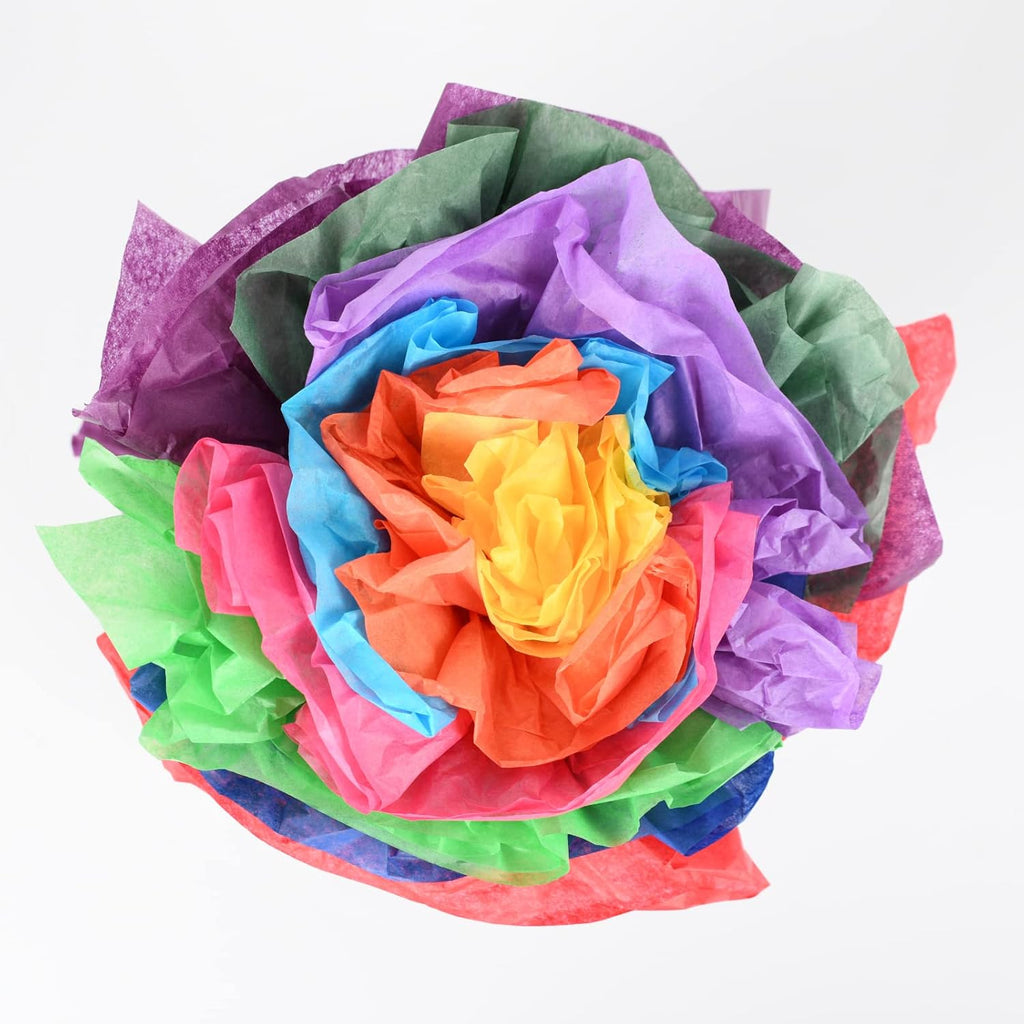 60 Sheets 20 x 20 Tissue Paper for Gift Bags 10 Bold Colors