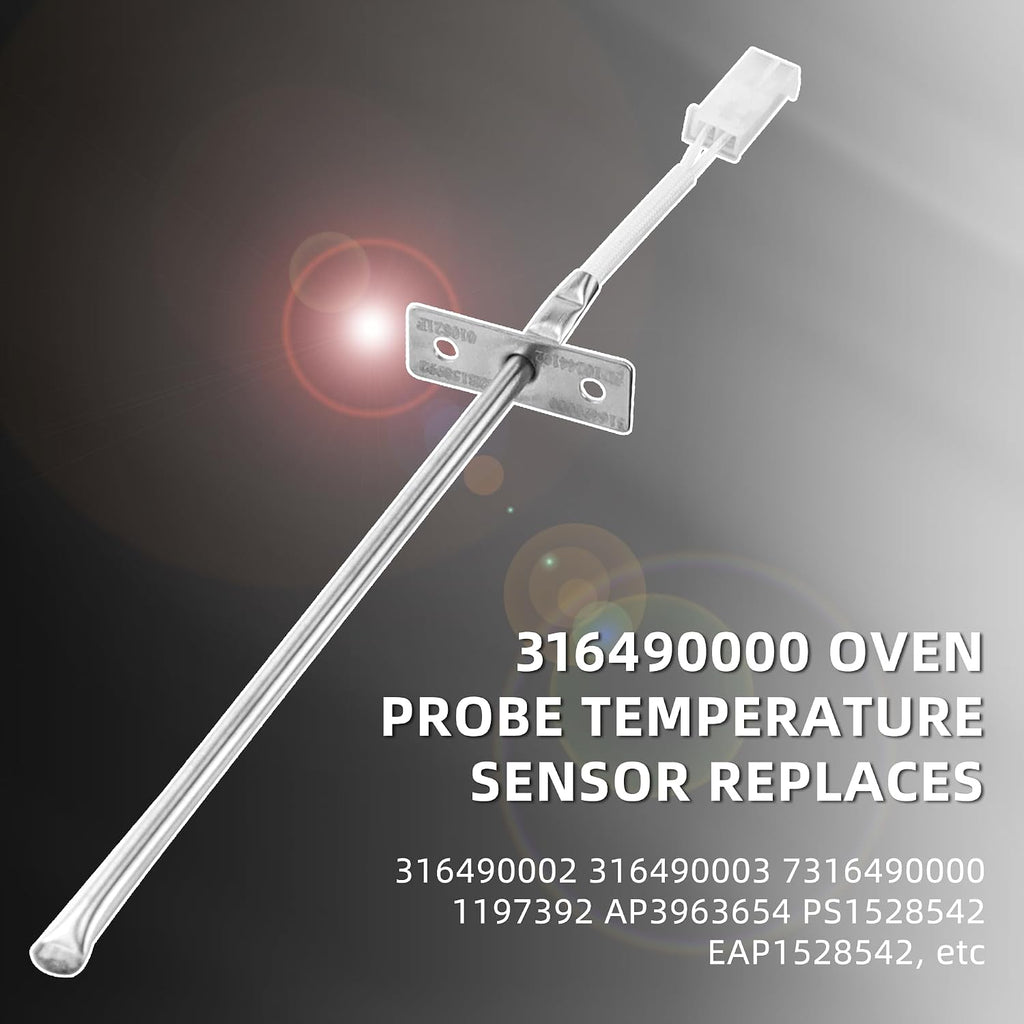 Upgraded 316490000 Oven Temperature Sensor Probe Replacement