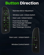 Window Switch with Bezel for 2002-2008 Dodge Ram 1500 2500 3500