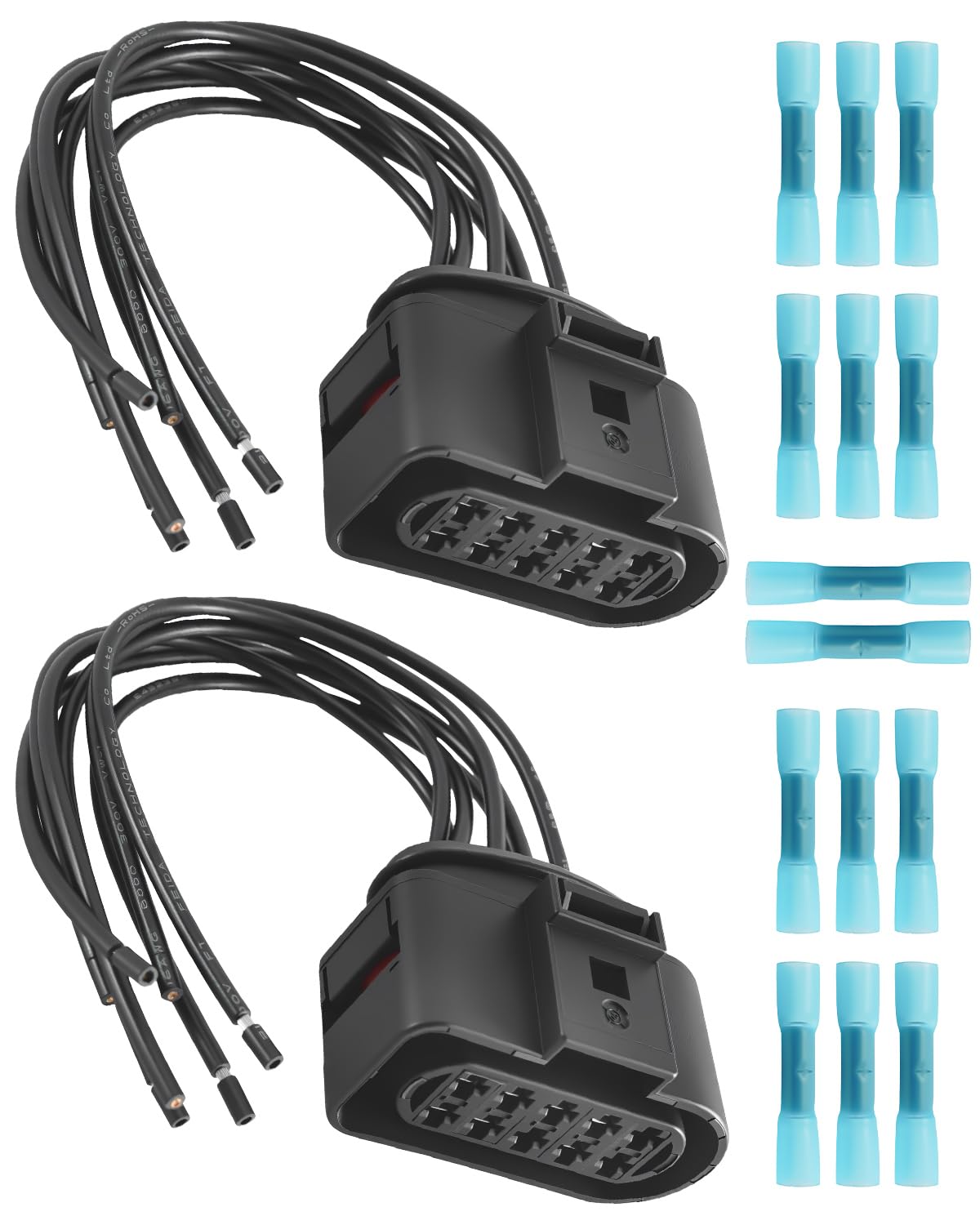 Headlight Pigtail Connector Fit for Kenw0rth T680