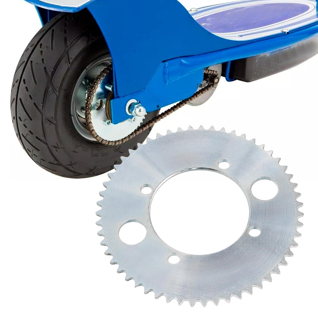Rear Chain Sprocket 25H 55 Tooth Sprocket Replacement for Razor E300 Electric Scooter