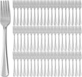 Windsor 60-Piece Set Stainless Steel Dinner Forks, Silver Forks
