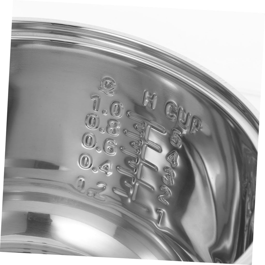 Rice Cooker 2l Stainless Steel Inner Pot Replacement for Electric Cookers