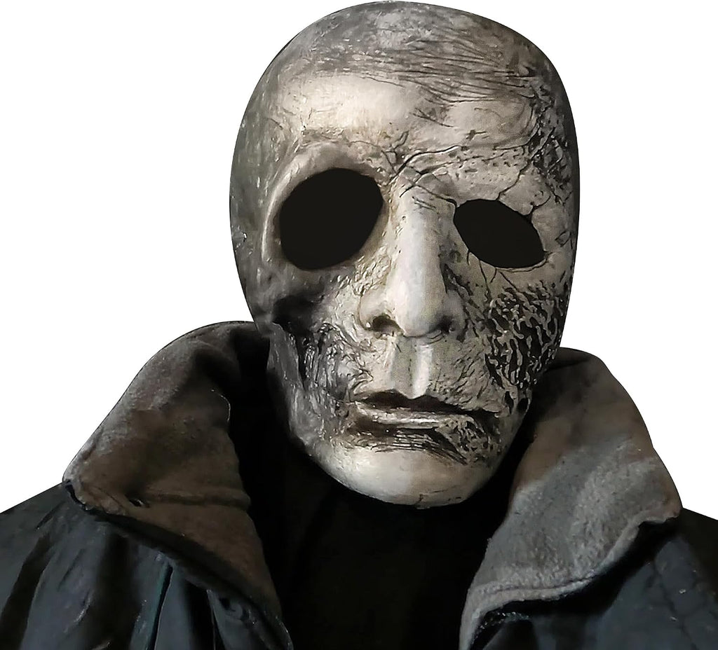 Halloween Skull Mask for Adults, Natural Latex Horror Full Head Mask for Halloween, Cosplay, and Costume Parties