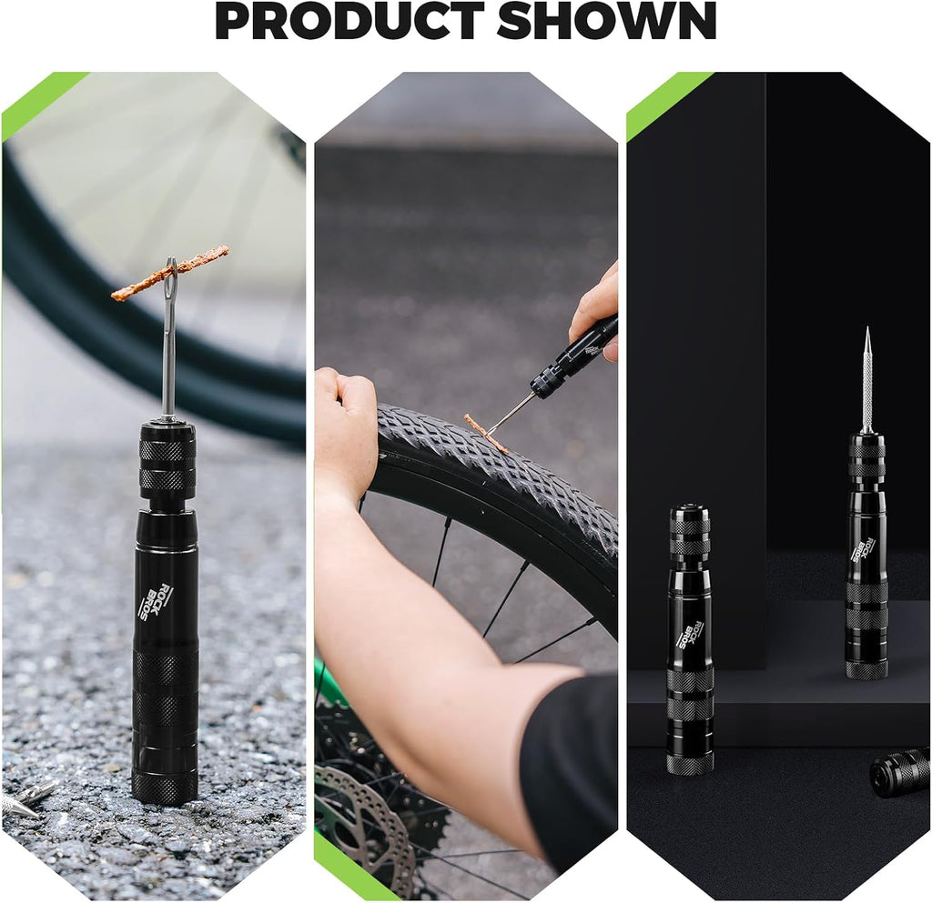 Bike Repair Kit Cycling Tubeless Tire Repair Kit for Mountain Bike and Road Bicycle