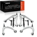 A-Premium 8Pcs Front Suspension Kit, Upper Lower Control Arm, Sway Bar Link