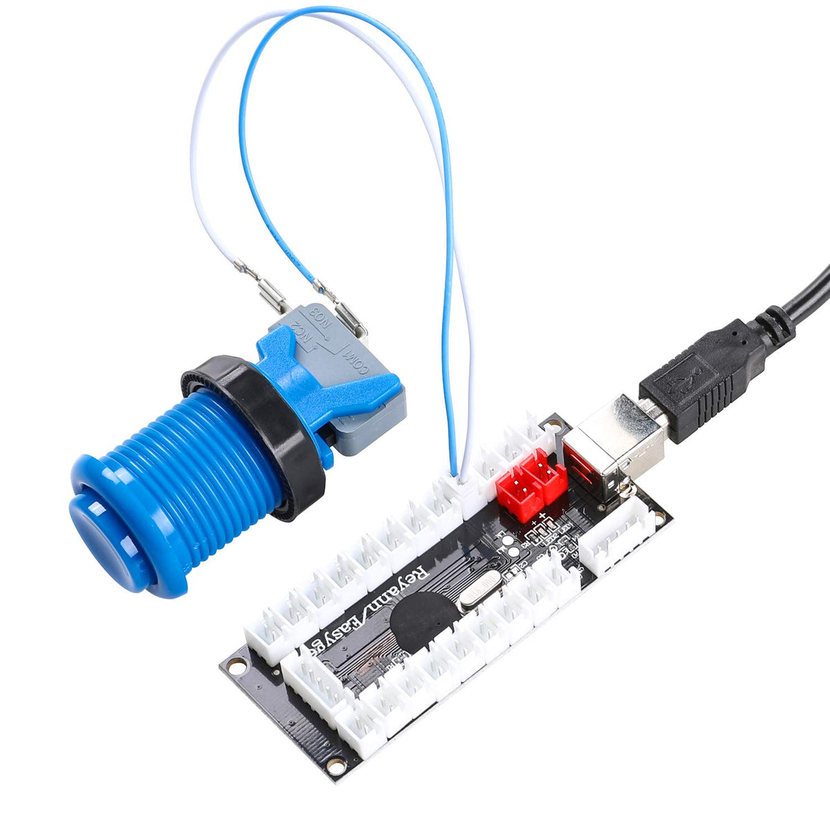 Zero Delay Arcade USB Encoder Pc to Joystick for Mame Jamma & Other Pc Fighting Games for American Style Arcade