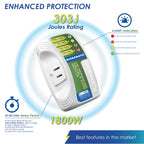 Micromatic WS-2910 Electronic Voltage & Surge Protector for Microwave Oven