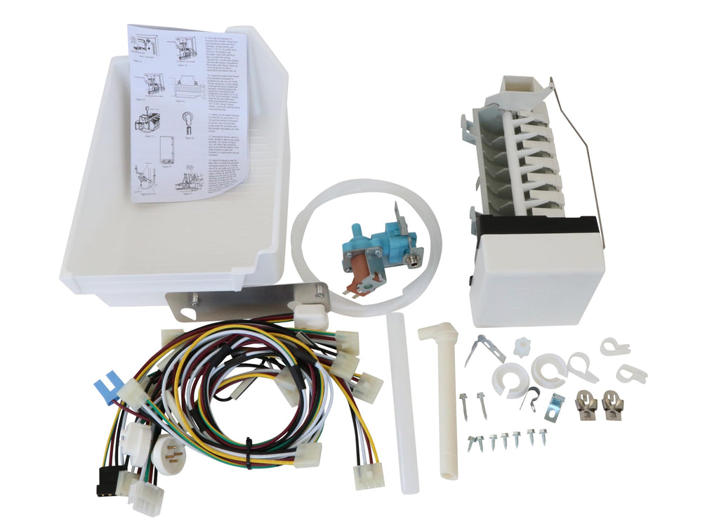 4396418 Refrigerator Ice Maker Assembly Kit for Whirlpool, Replaces 4344173