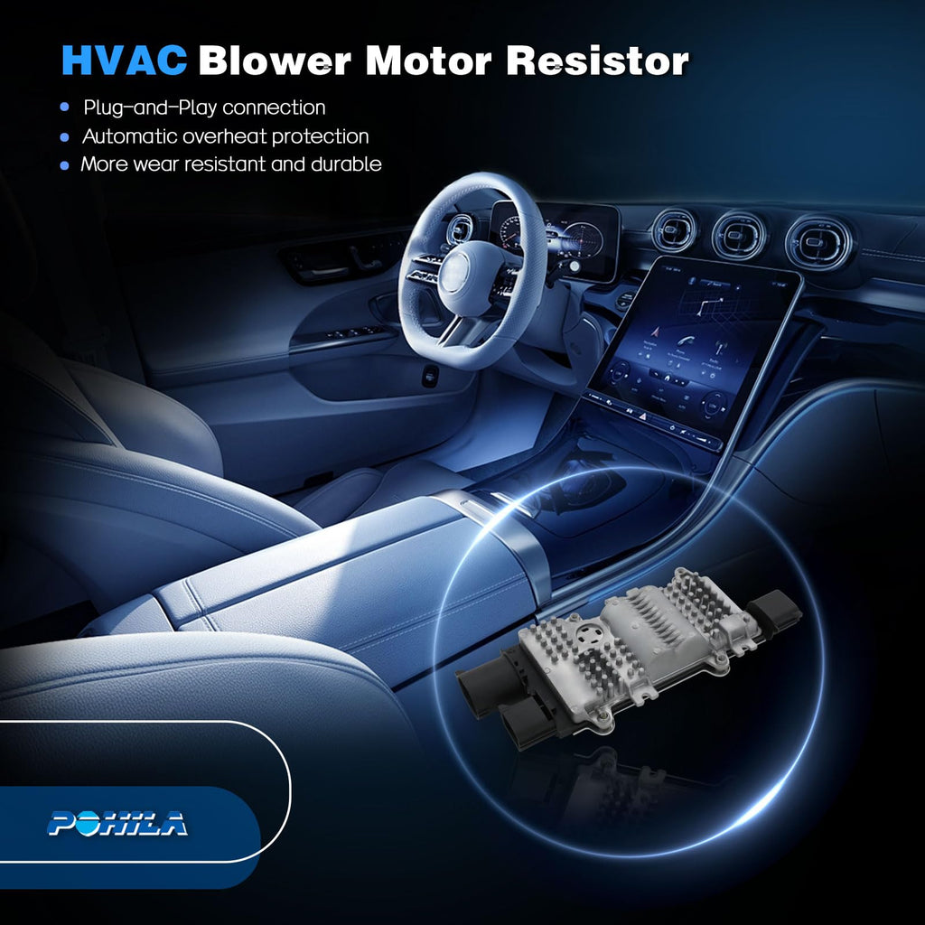 POHILA Engine Radiator Cooling Fan Control Module for Ford Flex 2009-2019