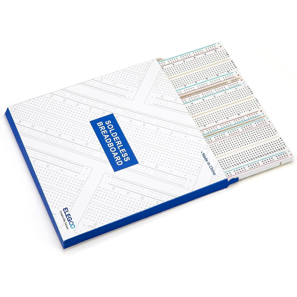 4PC Solderless Breadboard Kit, 830 & 400 Tie Points Prototype Board
