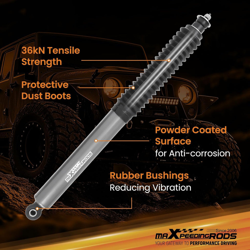 maXpeedingrods 0.5-2.5" Front Shocks for Jeep Wrangler JK JKU 2007-2018
