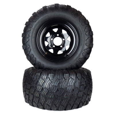 (2) Reaper Turf Tire Assemblies 24x12.00-12 Fits Gravely Pro-Turn 300 07101511