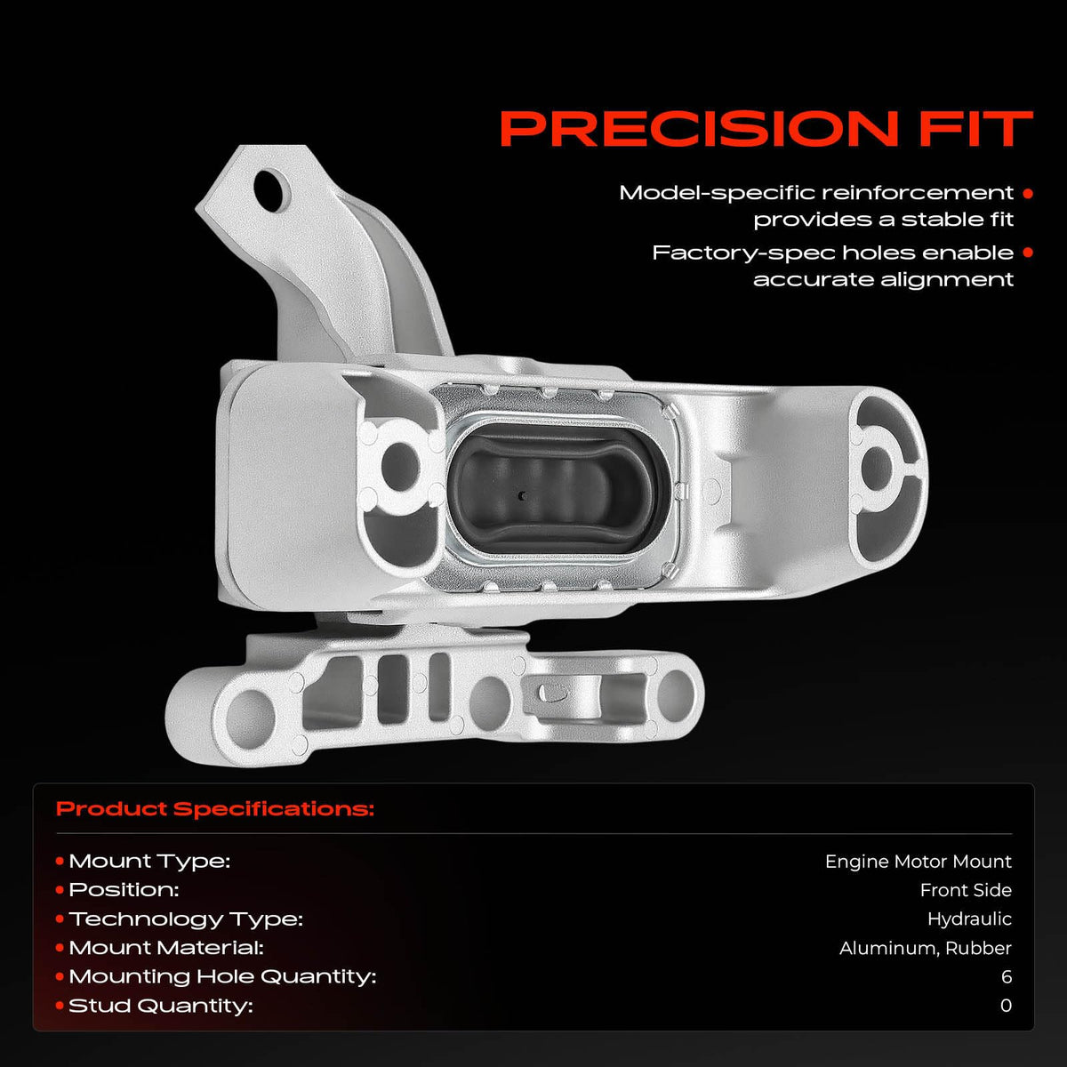 A-Premium Front Engine Motor Mount Compatible with Chevrolet Volt 2011-2015