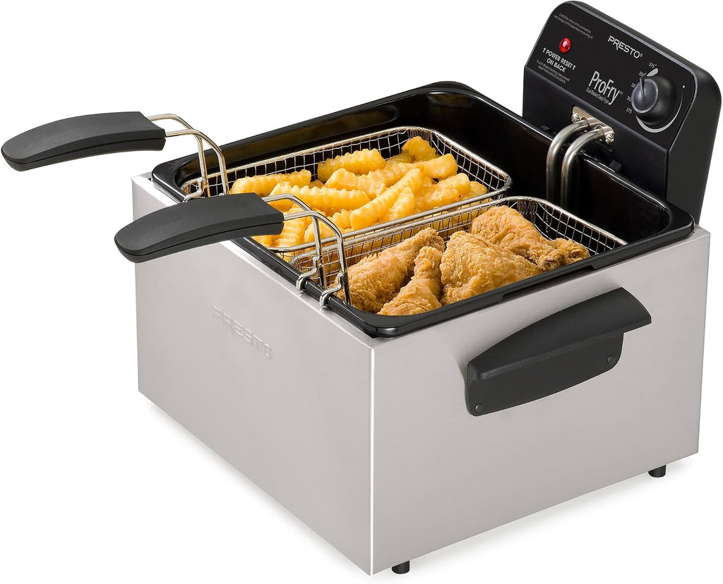 05466 Dual Basket Pro Fry Immersion Element Deep Fryer