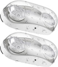 LEONLITE 2-Pack Wet Location LED Emergency Lights IP65 Waterproof White