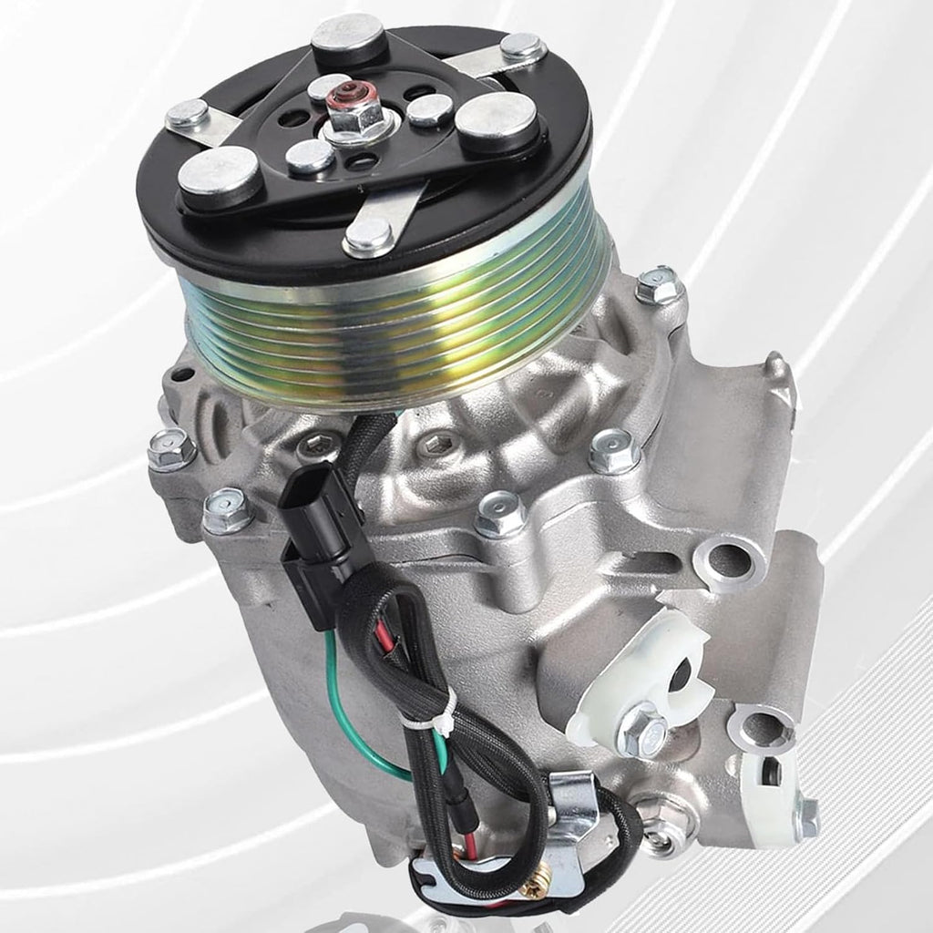 AC Compressor w/Clutch Compatible for Honda Civic 1.8L 2006 2007 2008 2009 2010 2011 1.8L Air Conditioner Compressor 38800-RNB-A02 38810RNAA01