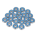 uxcell 20pcs 625-2RS Miniature Bearings 5x16x5mm, Double Sealed, Blue