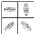 waltyotur Female Flat Quick Coupler Replacement for Loader