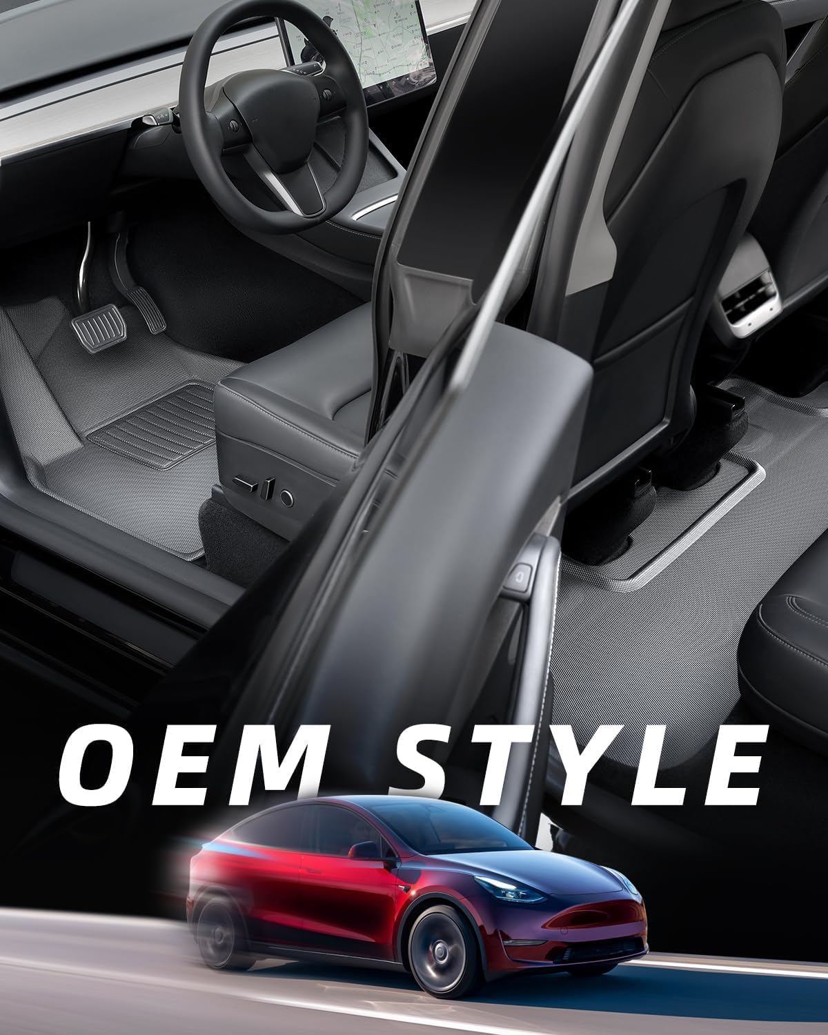 Floor Mats for Tesla Model 3 2017-2026