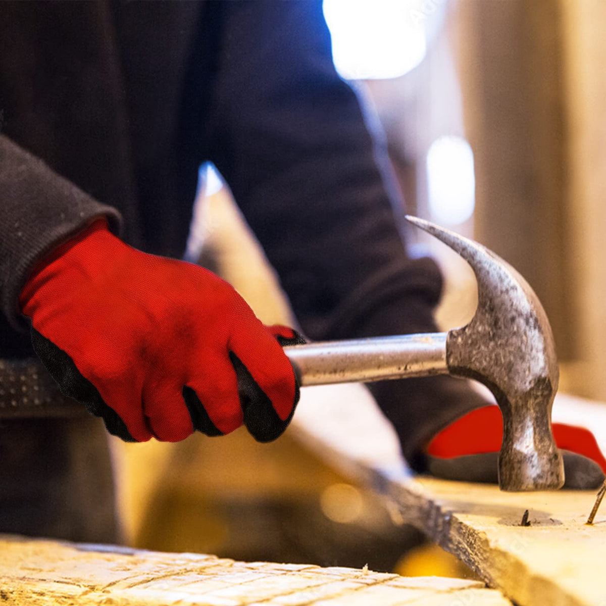 Nitrile Coated Work Gloves for Men & Women