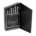 Drill America DWDTD99-1/2" 18 Piece Tap and Drill Bit Set, 6"