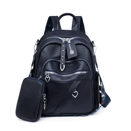 Small Backpack Purse for Women, Convertible Vegan Leather Bag