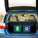 Wastebasket Bin for Waste and Recycling, 3.25 Gal/ 13 Qt, 2-Pack