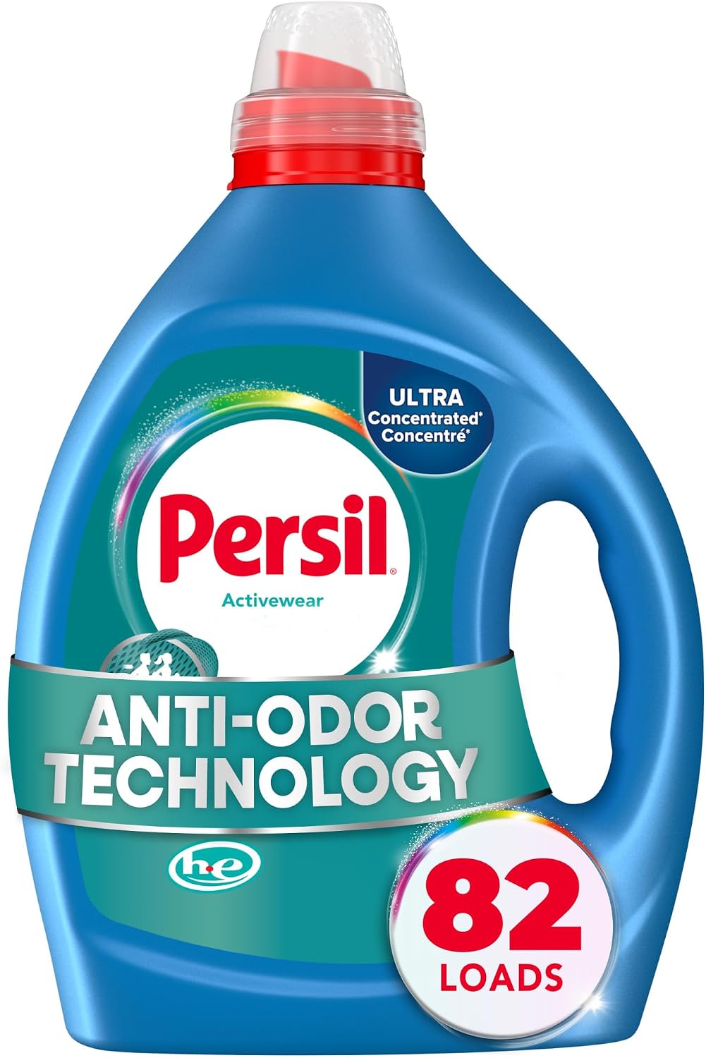 Activewear Clean Liquid Laundry Detergent, 82 Loads, 82.5 Fl Oz
