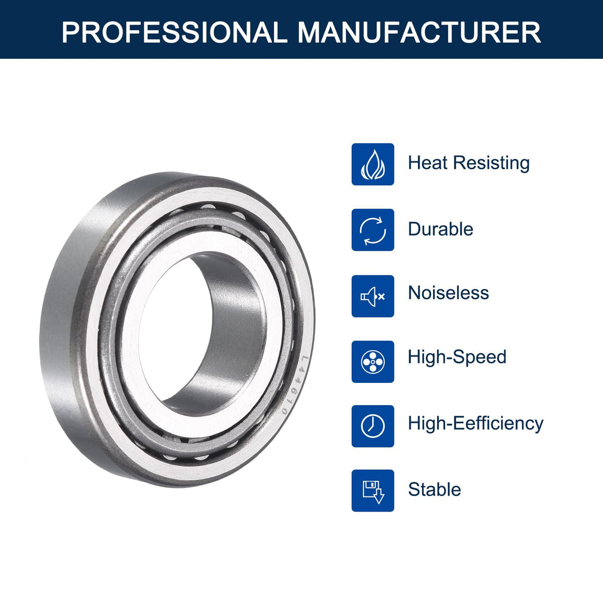 HIPicco L44643/10 Tapered Roller Bearing Cone and Cup Set