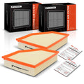 A-Premium 2-PC Engine Air Filter Compatible with BMW Models