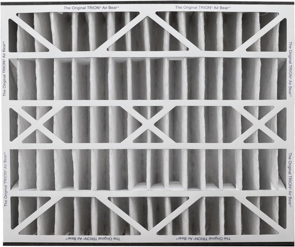 20x25x5 Air Bear Pleated HVAC Air Filter MERV 11 (4-Pack) (Actual Size: 19.75 x 24.25 x 4.9 Inches) compatible with