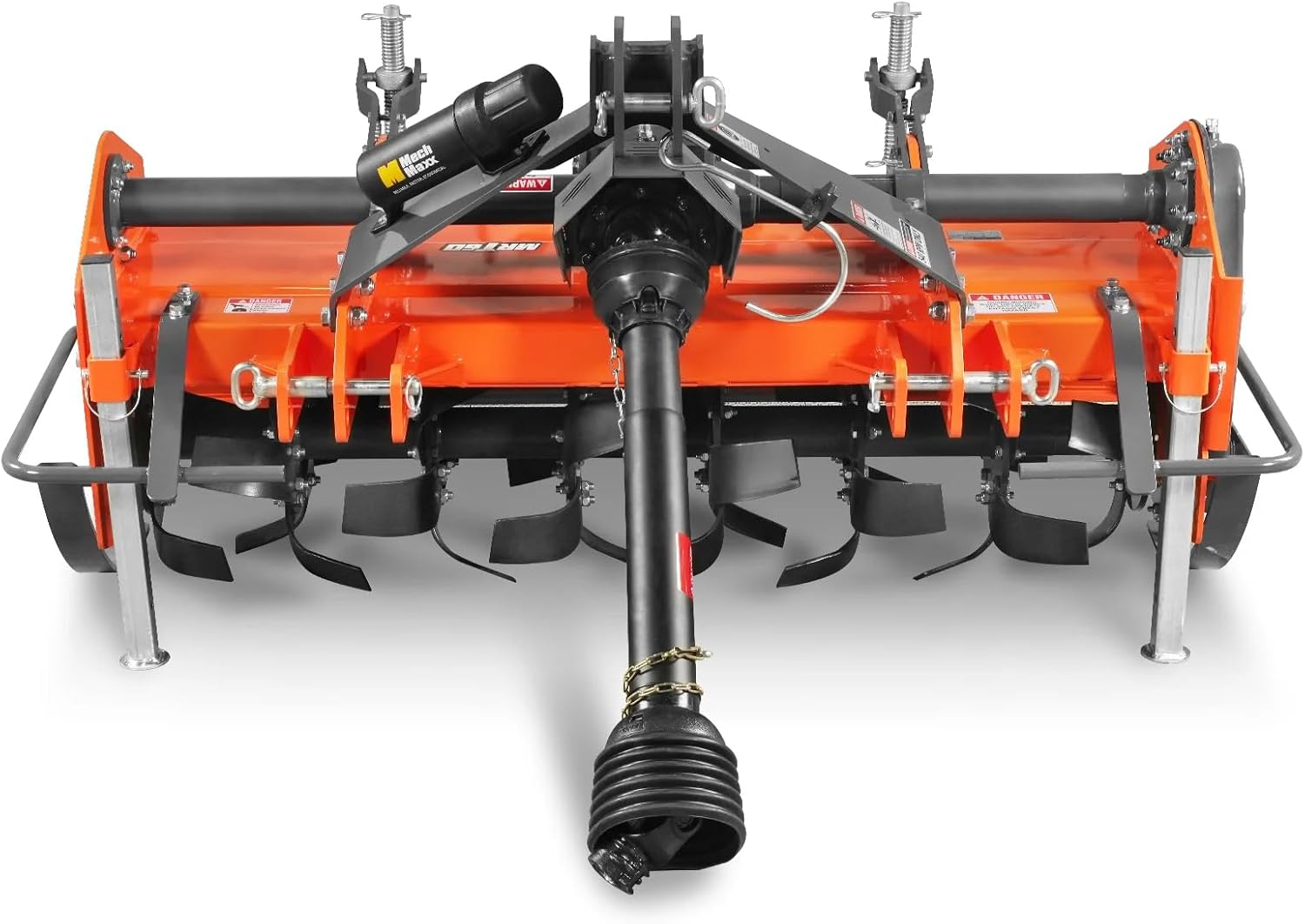 MechMax 60 in Rotary Tiller, 3 Point Hitch Cat.1 & 2, Gear Drive, PTO Shaft Included with Slip Clutch, 30–60 HP, MRT60