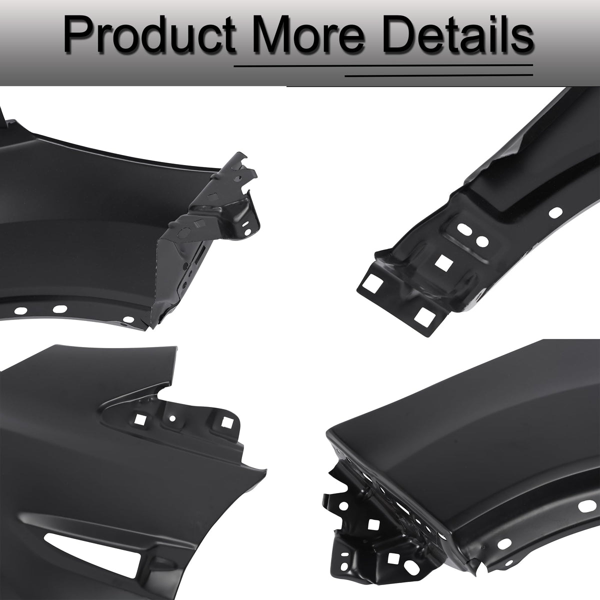 LYZ Front Left Fender Compatible with 2013-2017 Ford Escape