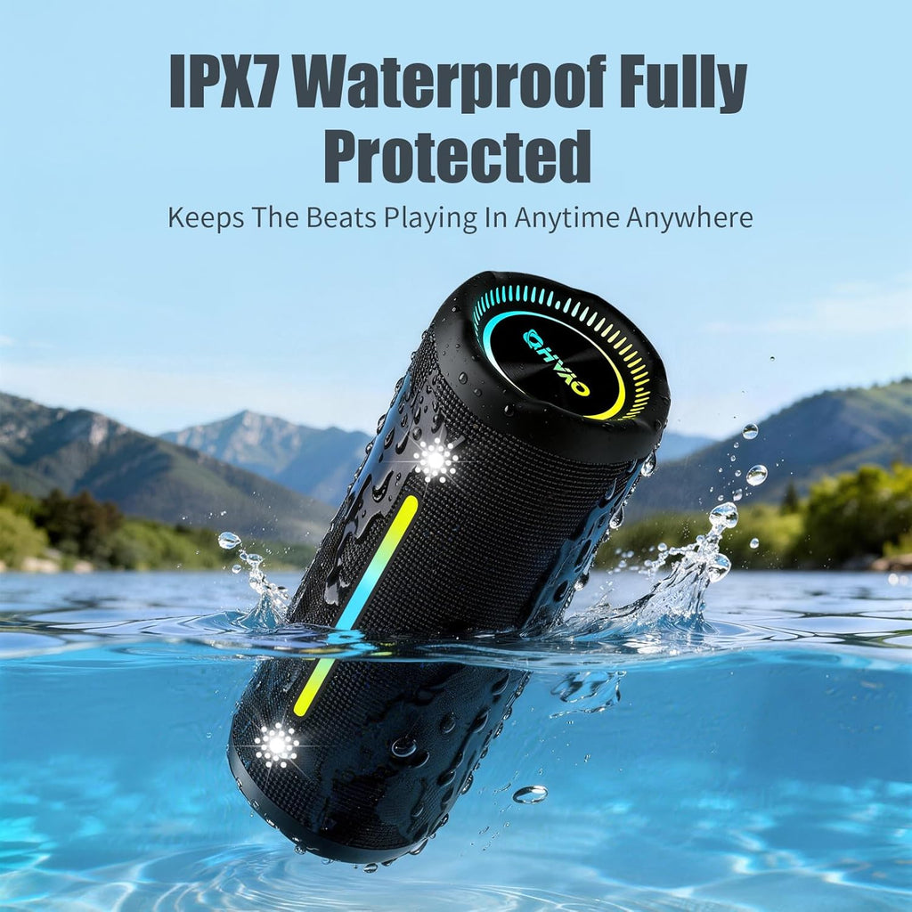 Bluetooth Speaker Wireless Loud Stereo Sound IPX7 Waterproof Outdoor Portable 25W Super Bass Speakers for Home Party