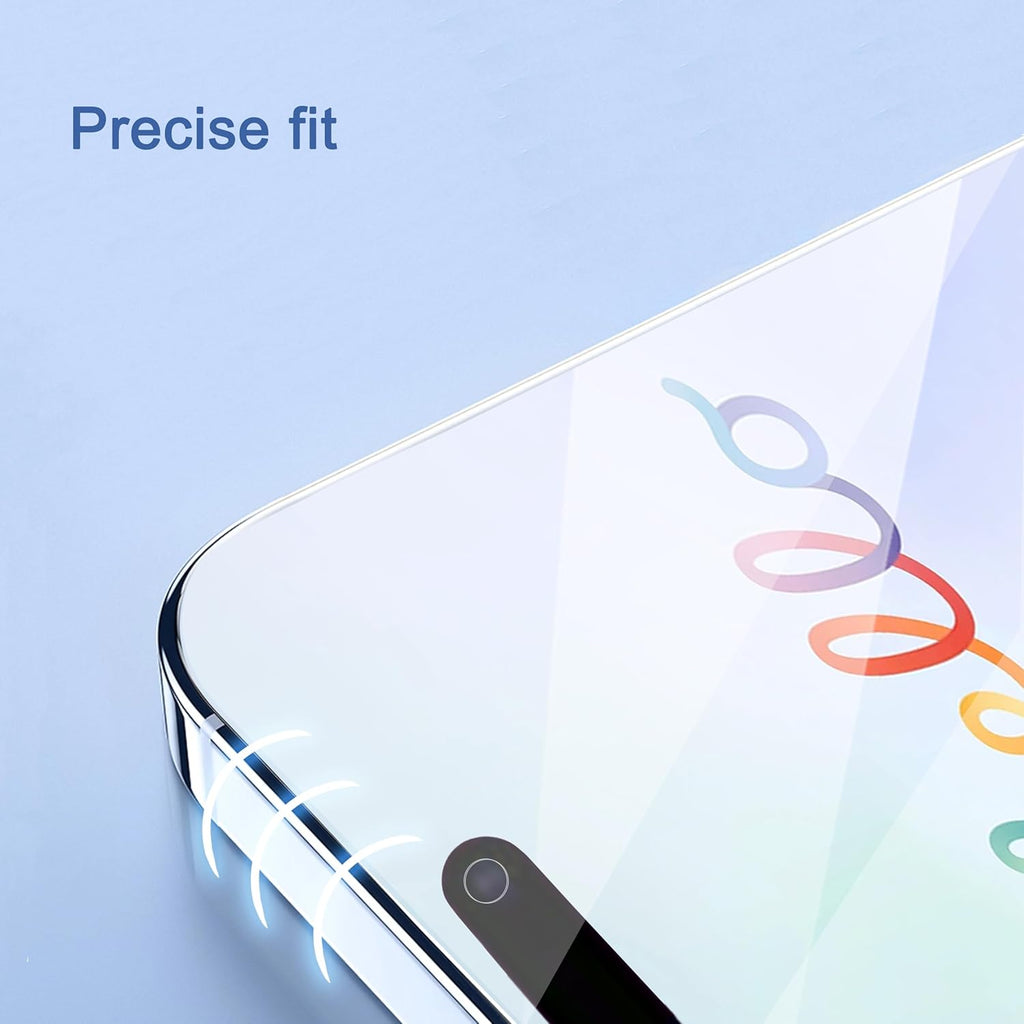 3 Pack for iPhone 17 Pro Privacy Screen Protector [6.3 inch] with installation frame, Anti Spy Private Tempered Glass