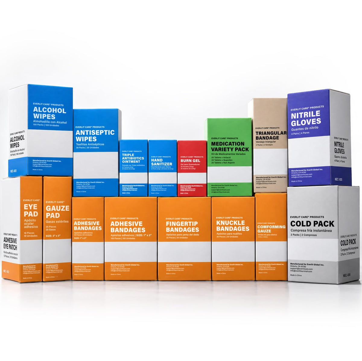 First Aid Kit Refill OSHA-Compliant 50-Person