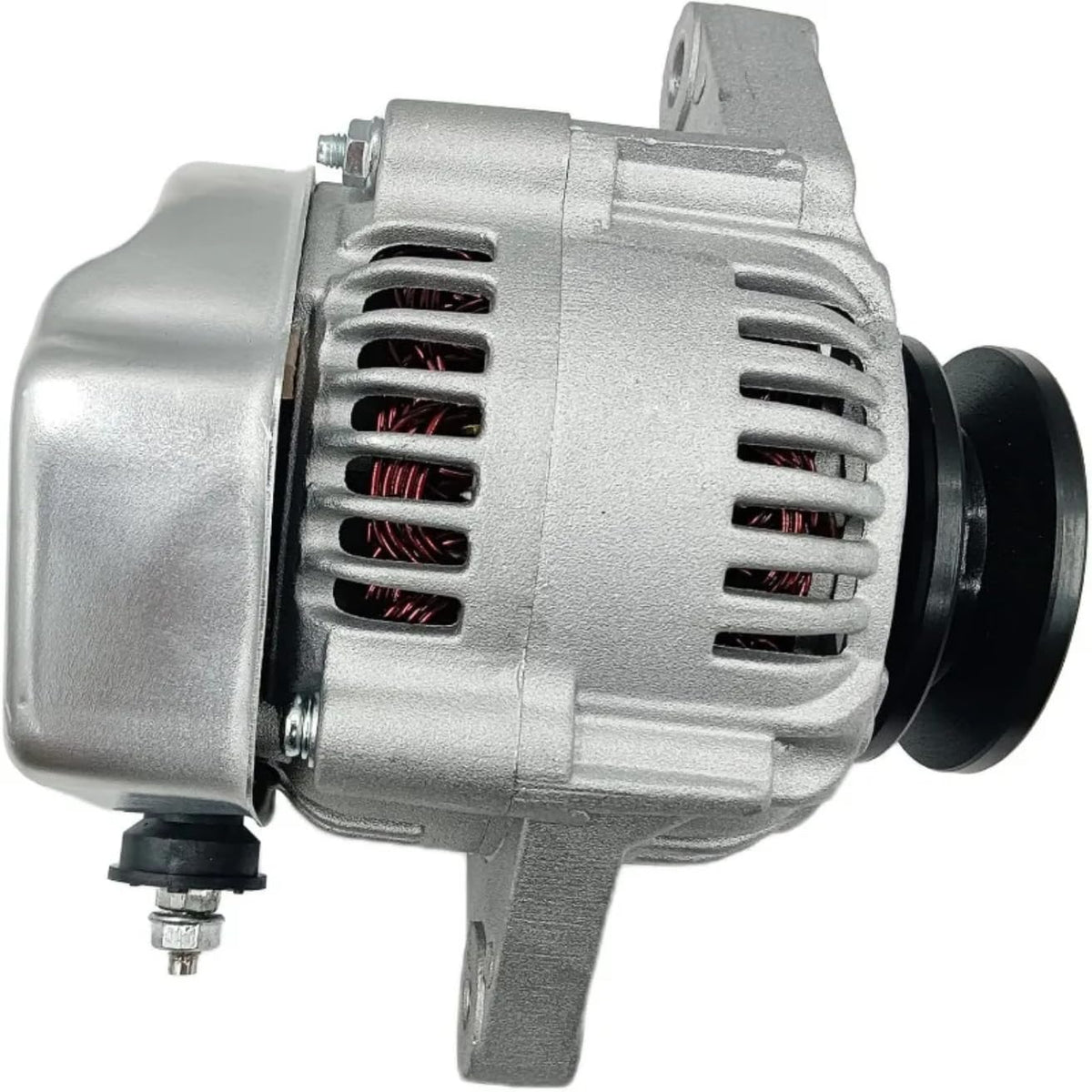 12V Alternator - Compatible with Kubota V3800, V2607-CR-TE4, KX040-4, KX057-4, U55, U55-4 - 101211-8960, 11730-64011