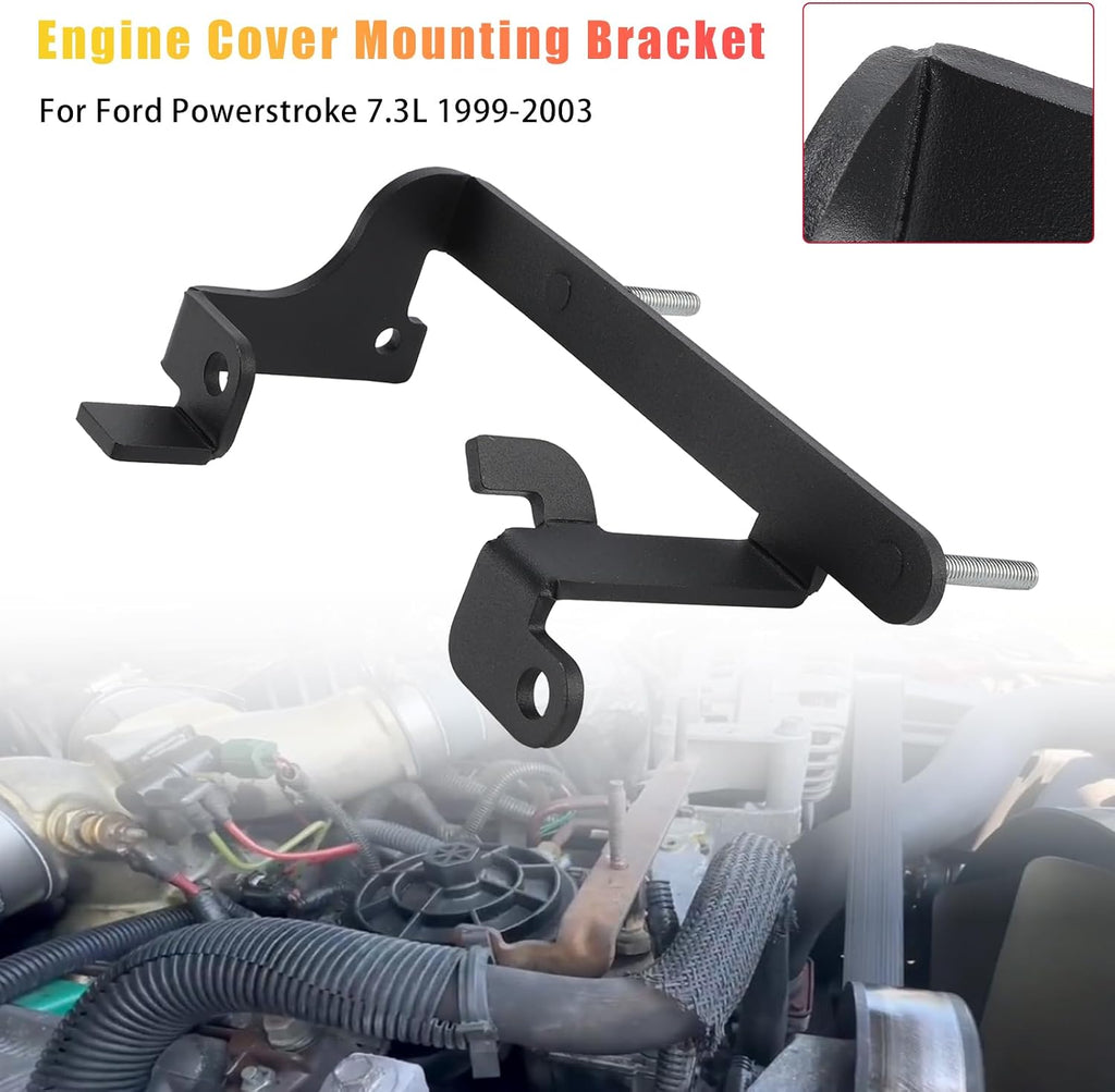 Engine Cover Mounting Bracket YC3Z-6A955-AA Fit for Ford Powerstroke 7.3L 1999-2003