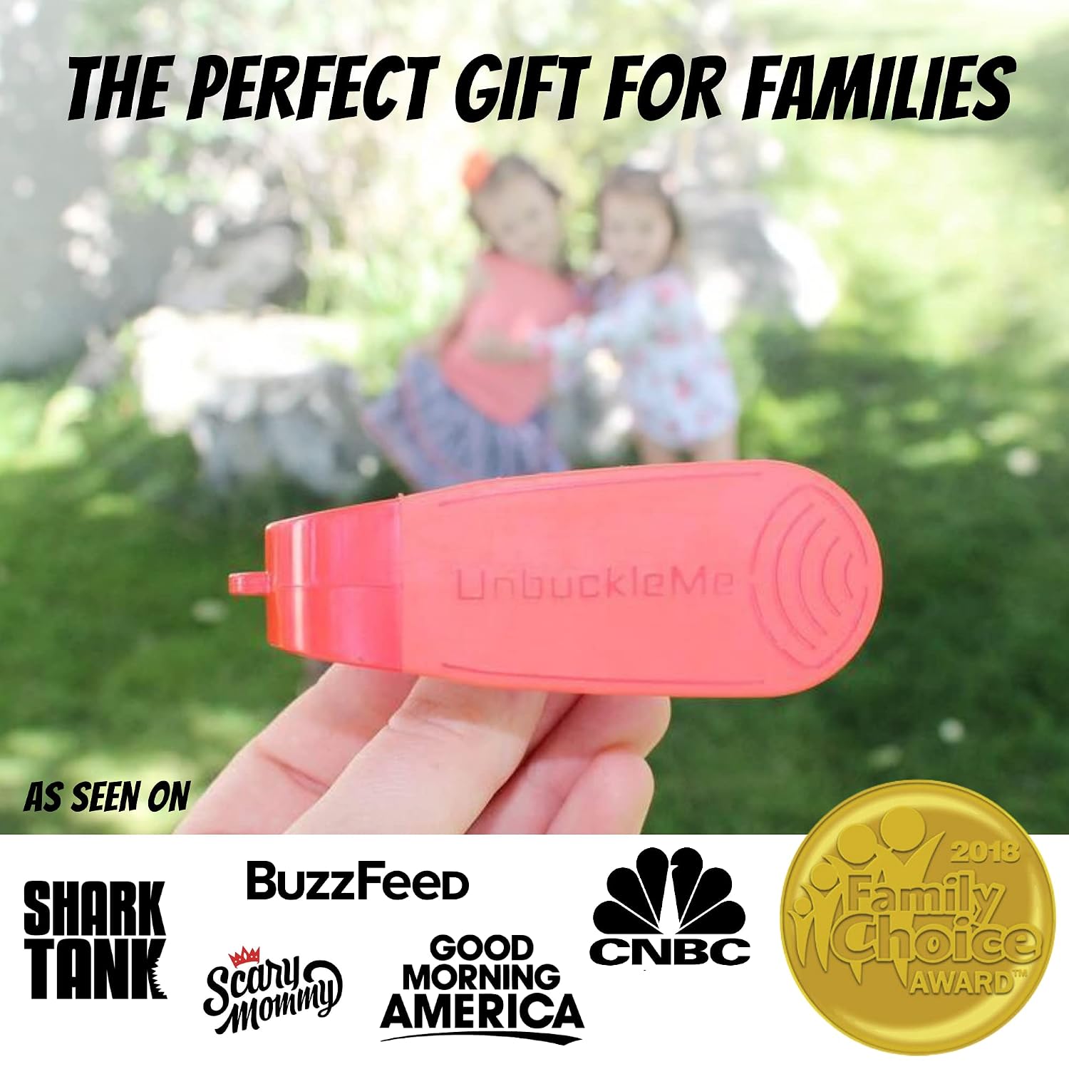 Car Seat Buckle Release Tool - Easy Opener Aid for Arthritis, Long Nails, Older Kids - Button Pusher for Infant