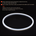 MECCANIXITY Sealing Ring, Replaceable Silicone Gasket Accessories for Cooker 22x24cm(IDxOD)