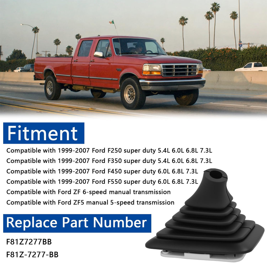 Manual Transmission Shifter Boot,Gear Shift Lever Rubber Knob