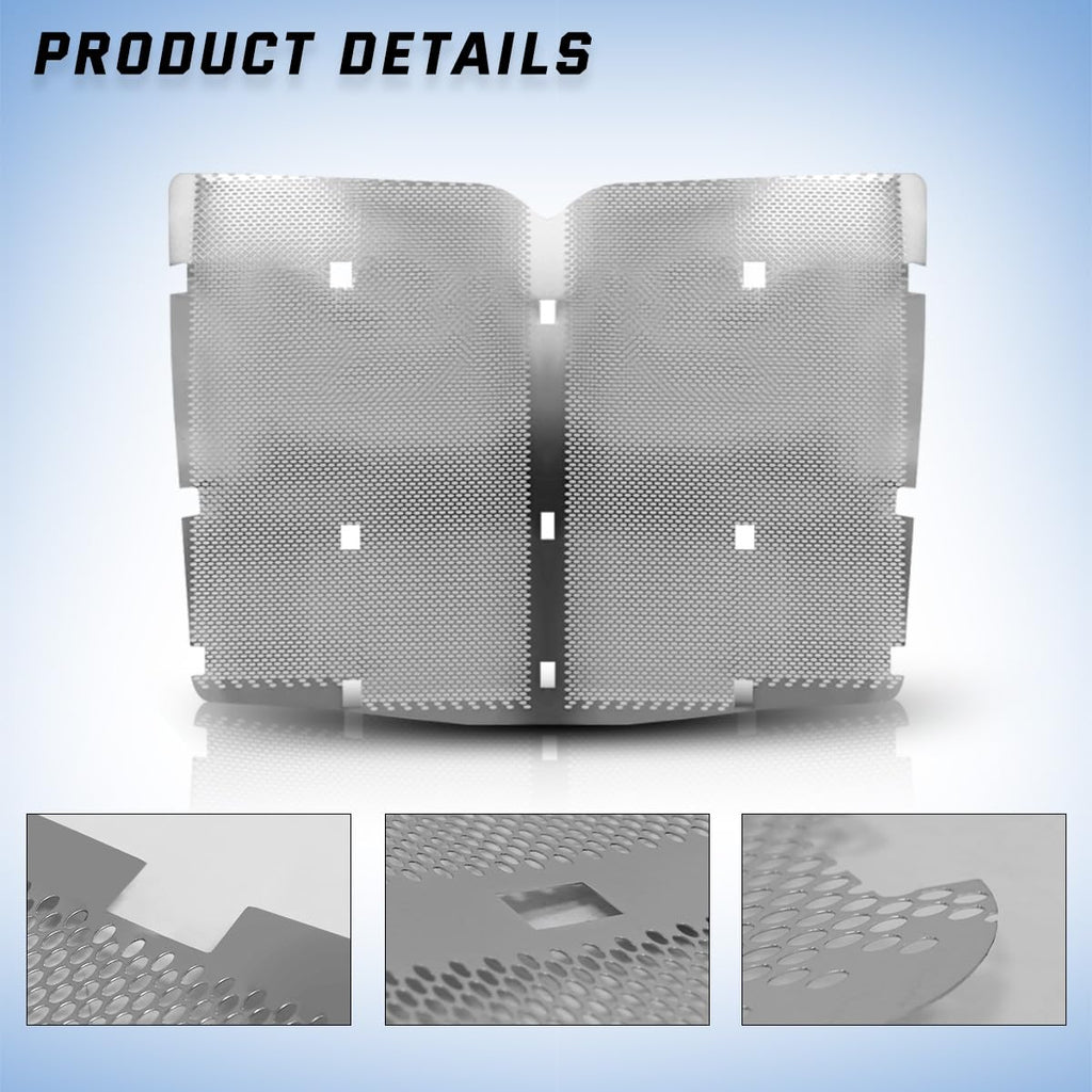 Chrome Front Hood Radiator Replacement Grille Bug Screen fit for 2013-2022 Peterbilt 579