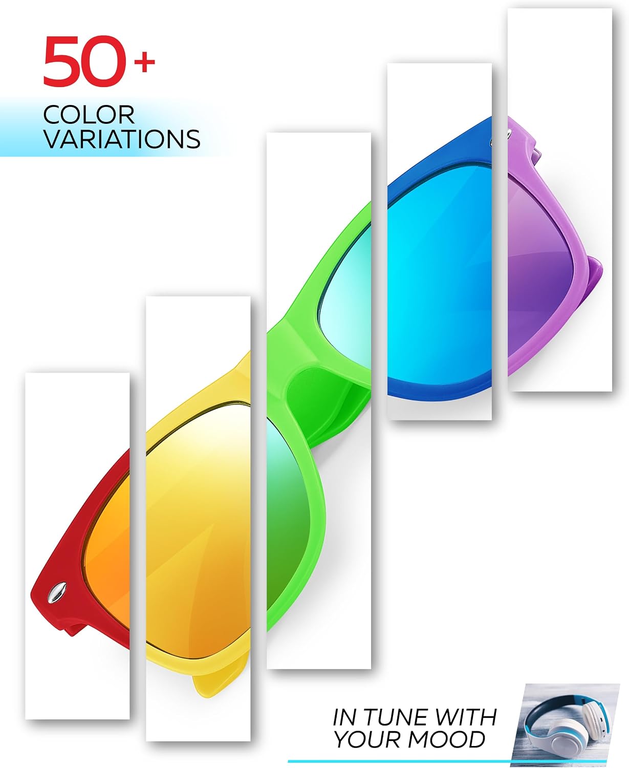 Kids Sunglasses for Boys Girls Age 3-12 - Shatterproof UV400 Toddler Children Sun Glasses