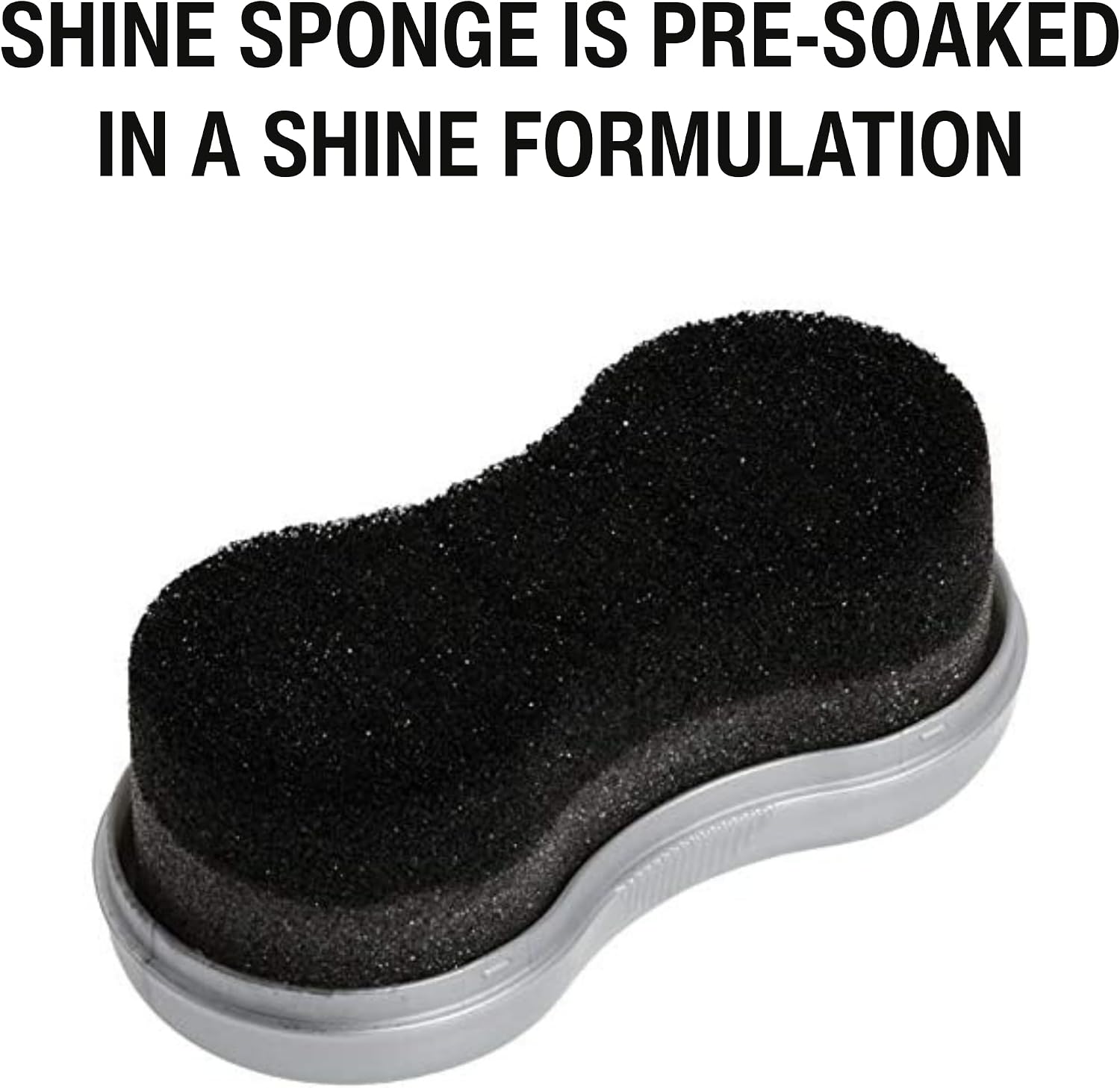 M&B Shine Sponge, Shoe Polish for Leather Footwear, Shoe Shine Sponge, Shoe Accessories, Black