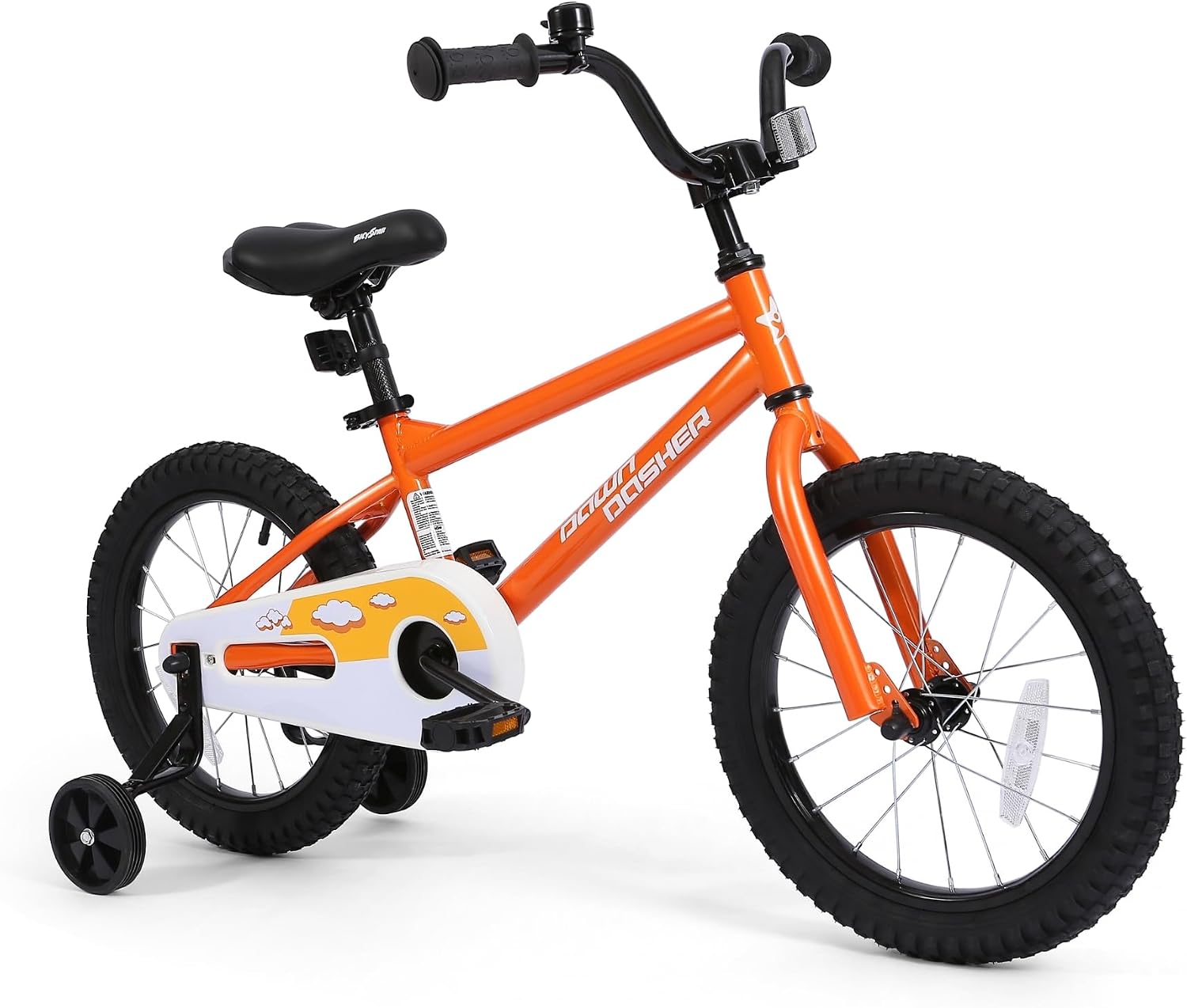 Kids Bike with Training Wheels, BMX Bicycle with Pedals for 2-4 Year Old Boys Girls, Birthday Gift